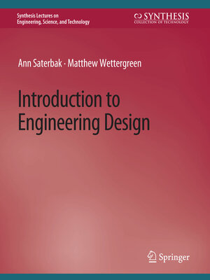 cover image of Introduction to Engineering Design